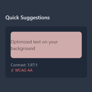 Text optimization