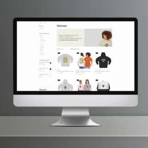 Multiple categories & products
